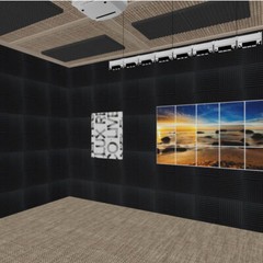 48/96 PACK 12″X 12″X1″ Acoustic Foam Panel Wedge Studio Soundproof Wall Adhesive