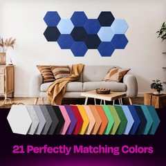 High Density Eco-Friendly 12-Pack Acoustic Panels – Superior Sound Dampening