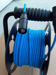 200FT PRO CAT5E Tactical Shielded w/Neutrik Ethercon RJ45 Digital Cable on reel