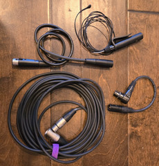 Countryman B3P4FF05B Omnidirectional lavalier hardwired mic with cables