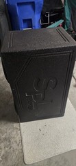 MTX SPL Boxes Dual Subwoofer Speaker Cabinet Wired Black