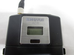 Shure AD1 Wireless Bodypack Transmitter G57 470 616MHz PRE-OWN BATTERY INCLUDED