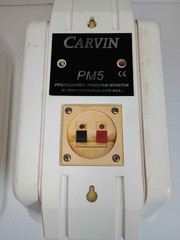 Pair of CARVIN PM5 Professional Program Reference Monitors Speakers 100W 2-Way