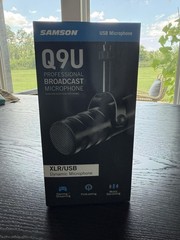 Samson Q9U XLR/USB Dynamic Professional Broadcast Microphone New In Box Sealed