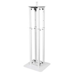 (1) Rockville White Adjustable Totem Stand For Yamaha MSR100 10″ Speaker