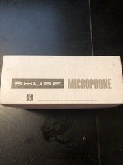 SHURE MICROPHONE MODEL 507B DYNAMIC HAND HELD PAGING MICROPHONE NEW OLD STOCK