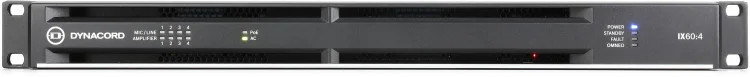 Dynacord IX60:4 1,500-watt 4-channel 70V Power Amplifier