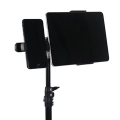 Quality Double Cell Phone Holder 360 Degree Multi-purpose Mount Clamp