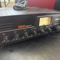 Radio Shack Optimus MPA-125 Mono Pa mixer Amplifier 100 Watts Rackmount Tested