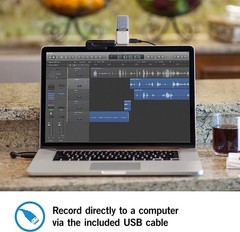 Samson GOMIC Go Mic Portable USB Condenser Microphone Kit Broadcast/Streaming