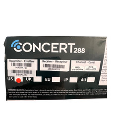 Samson Concert 288 All-in-One Dual Channel Wireless System and Accessories