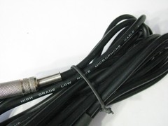 16 Ft High Grade Low Noise Mic Microphone Cable XLR 3 Pin Female to 1/4″in Audio