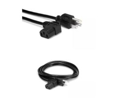 Hosa PWC-143R Power Cord, Right-angle IEC C13 to NEMA 5-15P, 3 Feet – New