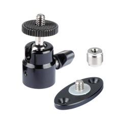 CAMVATE Adjustable Wall Mount 5/8″-27 Screw Mini Ball Head For DSLR Microphone