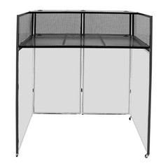 DJ Display Stand, DJ Event Booth Facade, Portable DJ Facade Booth Table, DJ Cont