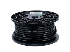 8.0Mm Professional Microphone Bulk 16AWG Cable Cord – 100 Feet- Black with High-