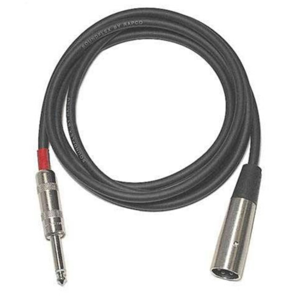 6ft XLR Male to 1 4 Mono Cable Studio Audio Mic Adapter Wire Professional