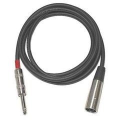 6ft XLR Male to 1 4 Mono Cable Studio Audio Mic Adapter Wire Professional