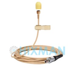 HIXMAN LB6-S3 Lavalier Lapel Mic For Sennheiser Shure Wisycom Zaxcom Transmitter