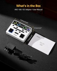AVE-100 Vocal Effects Processor with Auto Pitch Correction/Harmony/Echo/Rever…
