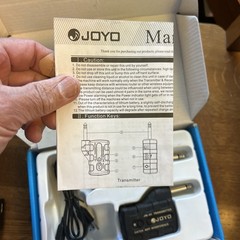 Joyo JW-01 Digital Wireless Guitar Instrument Transmitter Receiver System UHF