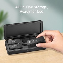 GODOX MoveLink Mini Wireless Mic System (USB-C) 2.4GHz Noise Cancelling