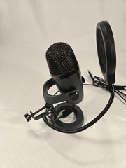 Logitech Blue Yeti Nano Black Premium USB Microphone 888-000154 + Pop Filter