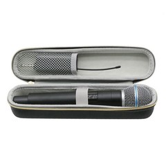 Microphone Storage Case Mic Storage Bag Weatherproof Hard Shell Anti Scratch for
