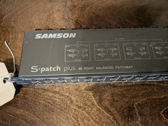 Samson S-Patch Plus 48-Point Balanced Patchbay