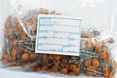 100pc Disc Ceramic Capacitor 100pF 1KV J ±5% NP0 Pitch=5mm RoHS Taiwan NPO