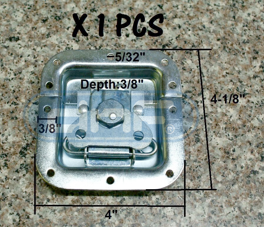 (1 PACK) 4 X 4-1/8″ ACOUSTIC EQUIPMENT LATCH – FREE SAME DAY SHIPPING!