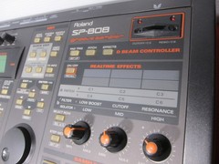 Roland SP-808 Groove Sampling Machine Recorder Groove Box Tested w/ 3 zip discs