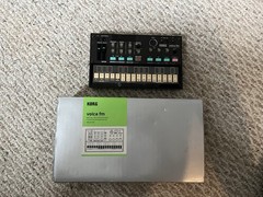 Korg Volca FM Digital FM Desktop Synthesizer Sequencer, 16 Touch Keys MIDI w Box