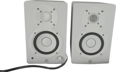 Yamaha HS4 4.5″ Powered Studio Monitors (Pair), White