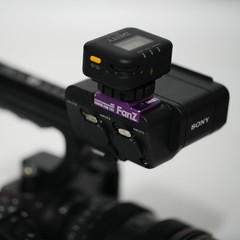 FOMOZER XLR Mic Handle Grip for Sony FX3/FX2/FX30 w/ Cold Shoe