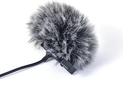10 Pack Lavalier Microphone Deadcat Windscreens Noise Reduction Artificial Fur
