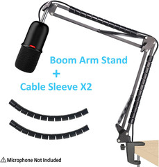 Hyperx Solocast Mic Boom Arm Stand – Professional Adjustable Scissor Microphone