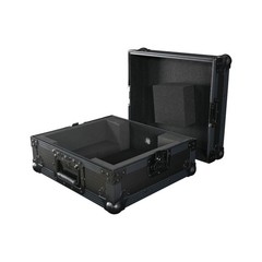 ATA Road Case -All Black – fits Reloop Premium RP-7 Turntable