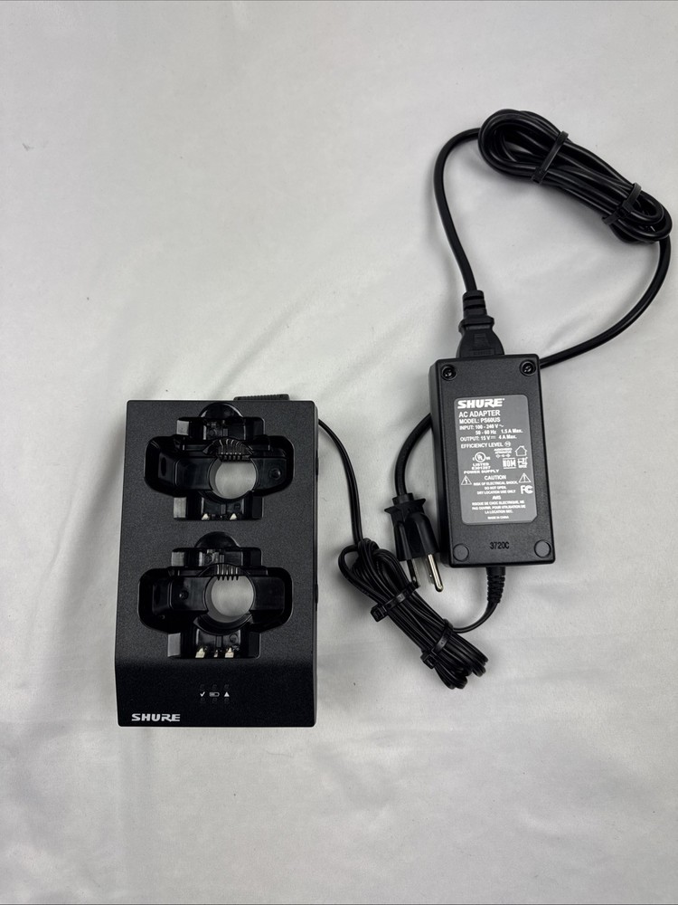 Shure 95A15694 SBC200 2-BAY Charger w/Power Supply
