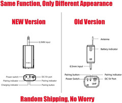 Wireless Saxophone Microphone UHF for Musical Instruments Speaker Voice Amplifie