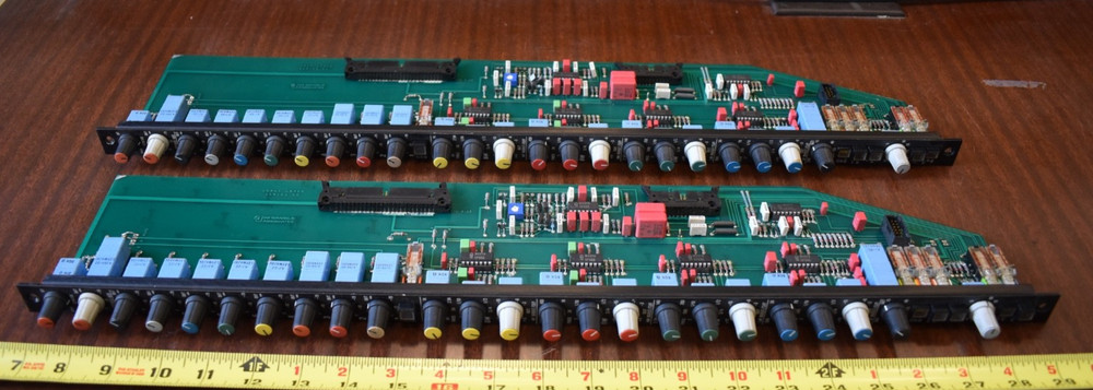 Crest Gamble EX56 Channel Strips,Rare Op Amps, One Pair, Tested Analog Preamp EQ