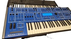 Oberheim OB-12 Virtual Analog Synthesizer 100V Hard Case Tested Working AC100V