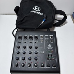 Harbinger M200-BT Powered Audio Mixer Bluetooth 4-Channel TESTED