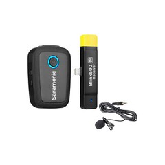 Saramonic Blink 500 B3 TX+RX 2.4GHz Micro-Wireless Lavalier System | BLINK500B3