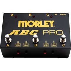 Morley ABC Pro 3-button Switcher/Combiner Pedal