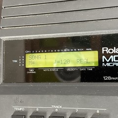 Roland MC-50mkII Micro Composer MIDI Sequencer Very Good Tested w/ Power Supply