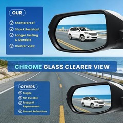 Left Driver Side Mirror Compatible with 2017 2018 2019 2020 2021 2022 Honda CRV