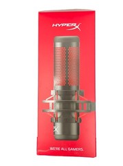 **NEW** HyperX Quadcast USB Microphone Kingston Black-Red HX-MICQC-BK