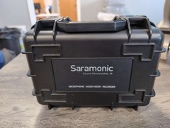 SARAMONIC 2.4 GHZ MICROPHONE SYSTEM VLINK2 KIT2 2TX+1RX *SLIGHTLY USED