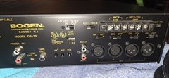 BOGEN GOLD SEAL SERIES GS35 COMMERCIAL PA MICROPHONE MIXER AMPLIFIER AMP